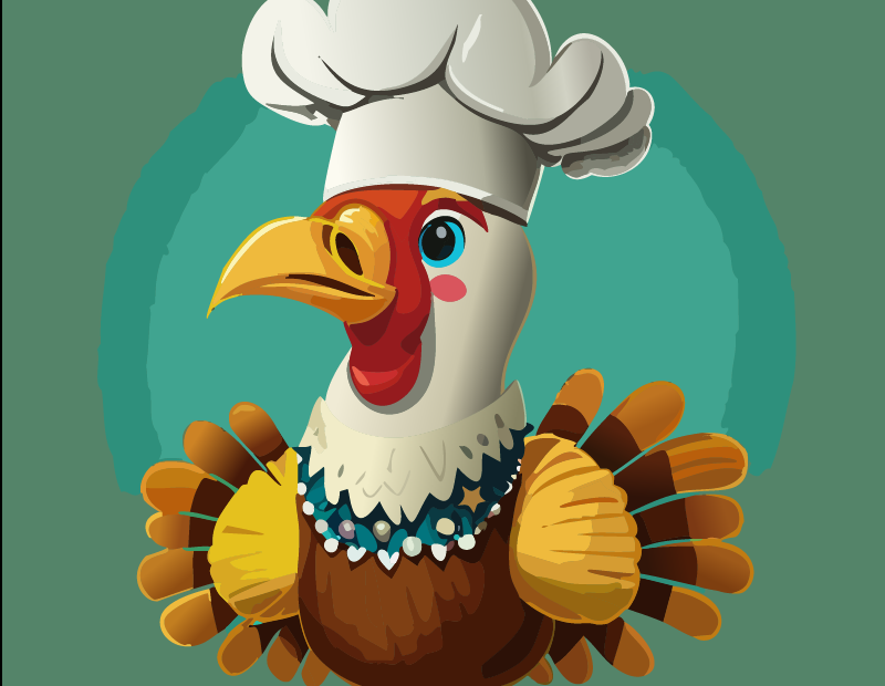 Thanksgiving turkey chef timer