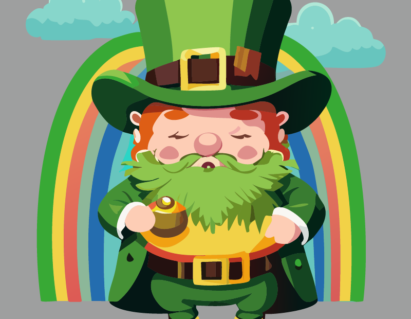 St. Patrick's Day Timer with Festive Music